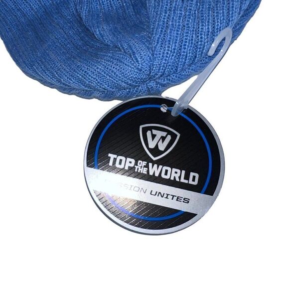 Top of the World Carolina Tar Heels Beanie Blue / Navy OS - Picture 3 of 4